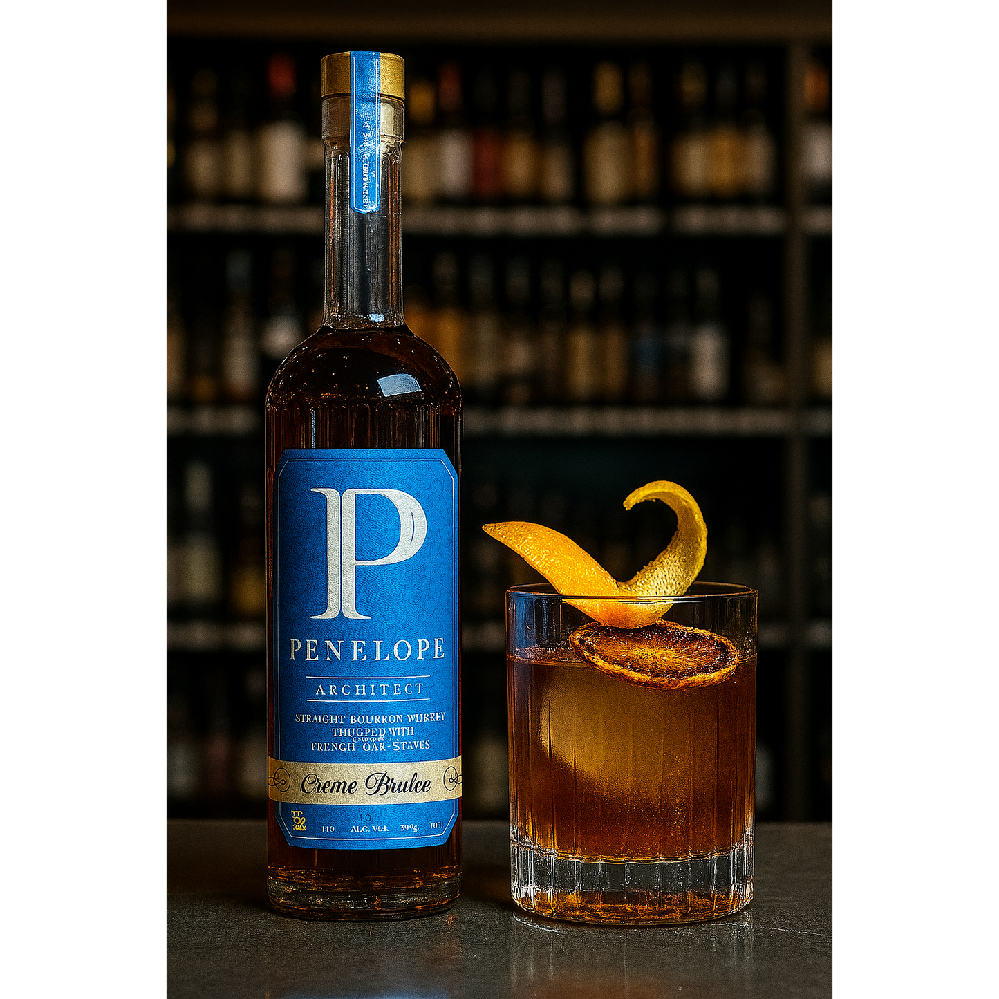 Penelope Architect Crème Brûlée Straight Bourbon Whiskey Finished in French Oak