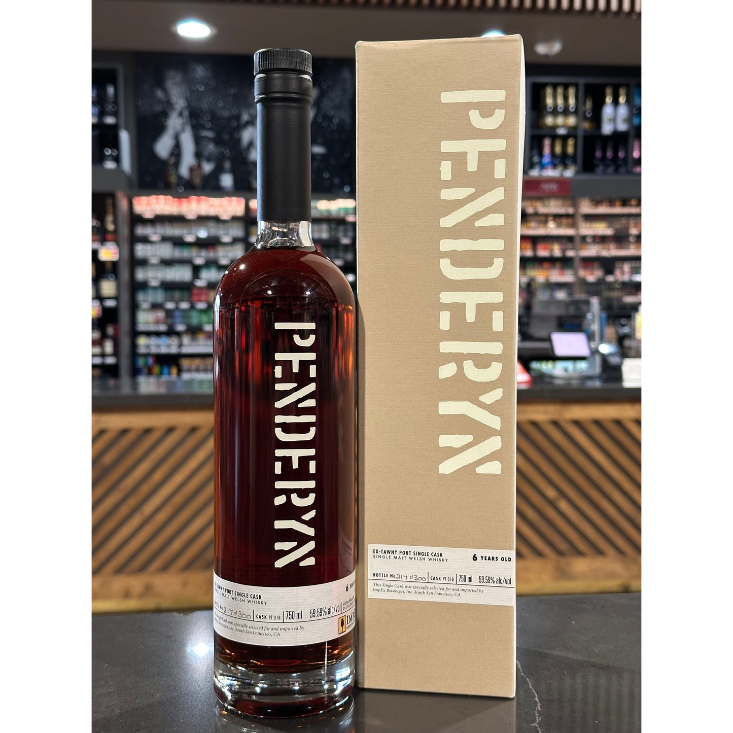 CM Penderyn Ex- Tawny Port Single Cask Welsh Single Malt Whisky