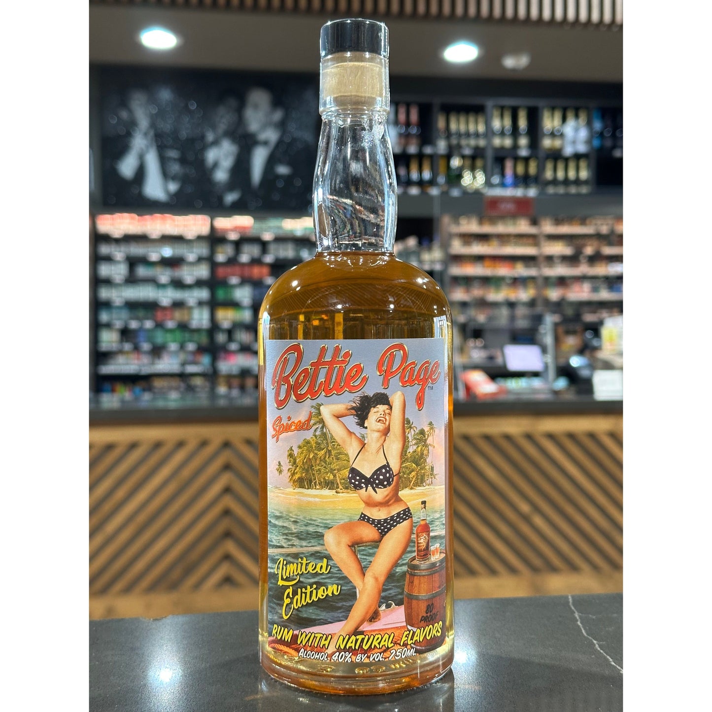Bettie Page Spiced Rum Limited Edition