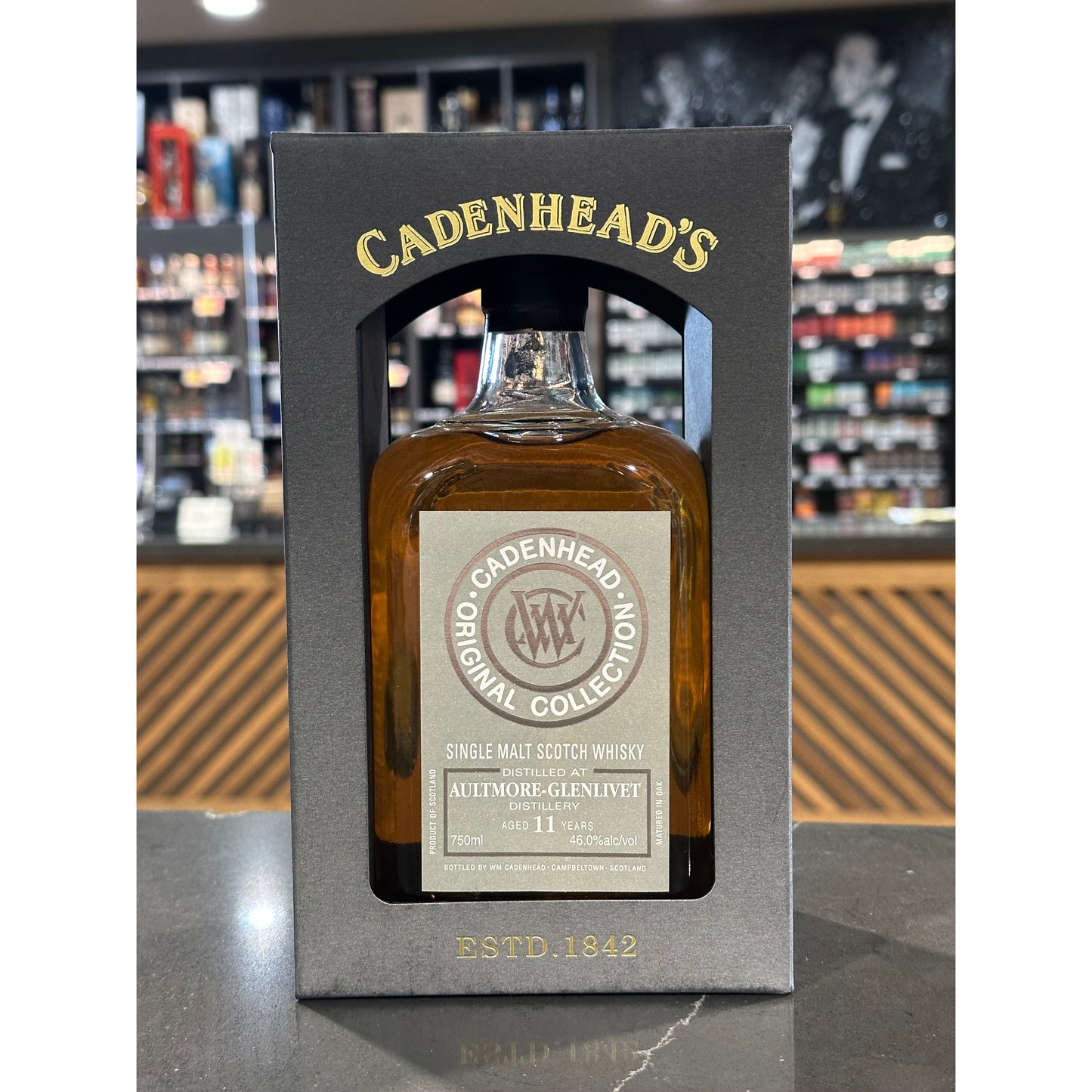 CM Cadenhead’s Automore/Glenlivet Single Malt Scotch Whisky