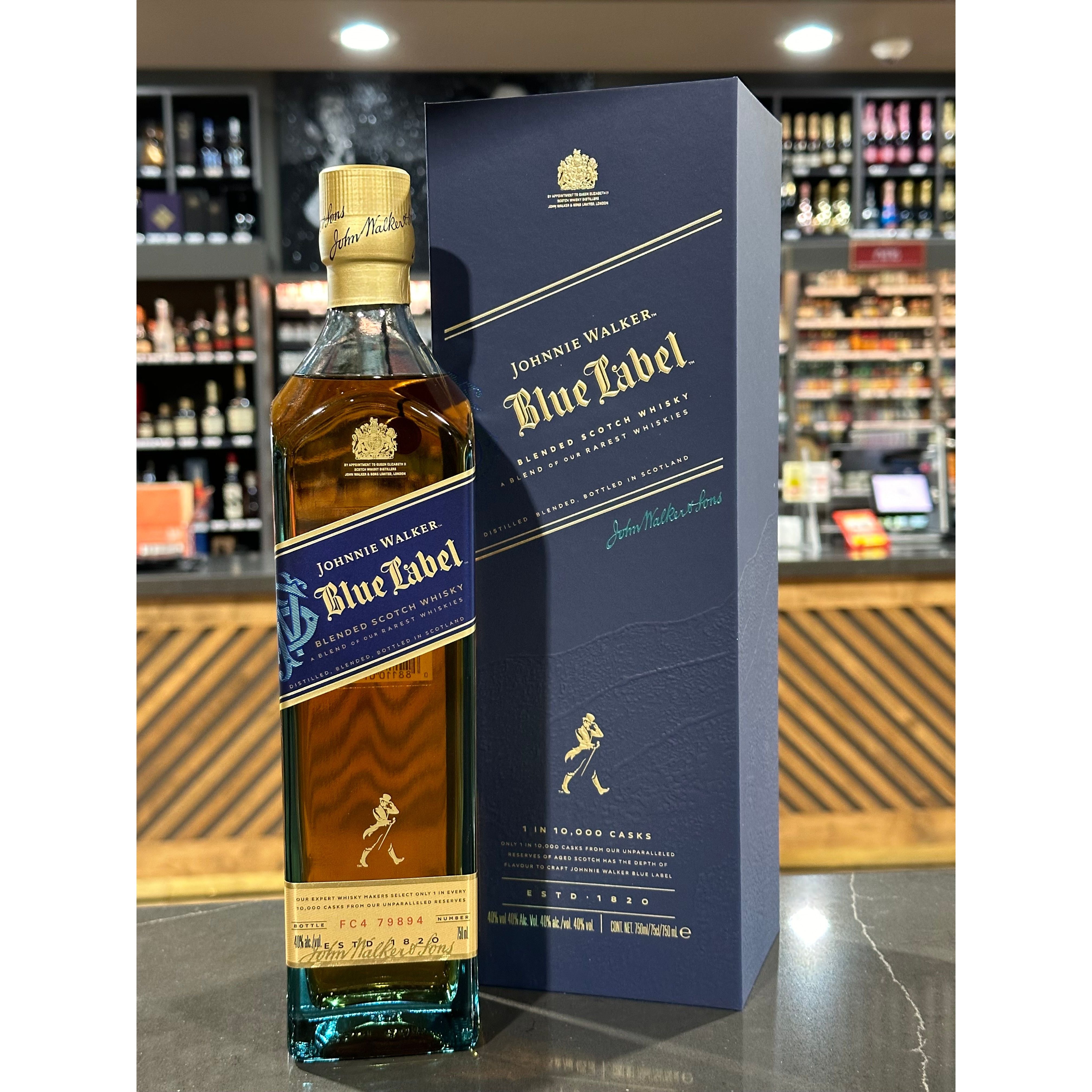 What Is In Johnnie Walker Blue Label