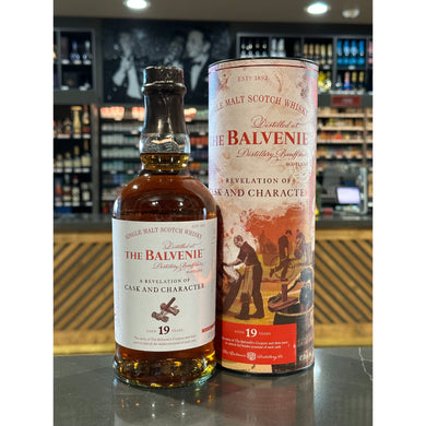 THE BALVENIE | A REVELATION OF CASK AND CHARACTER | AGED 19 YEARS
