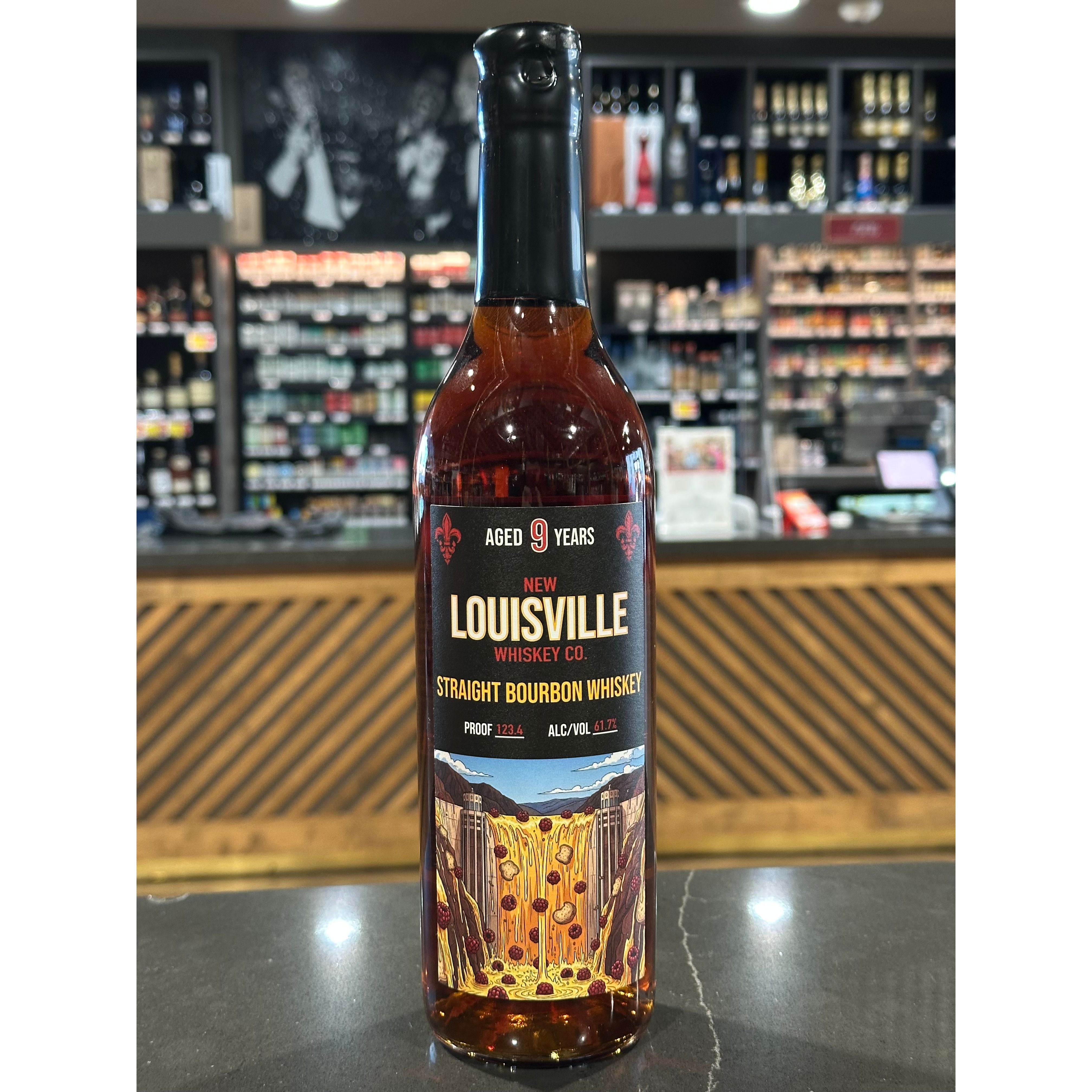 New Louisville Straight Bourbon Whiskey 9 Year (So Dam Good