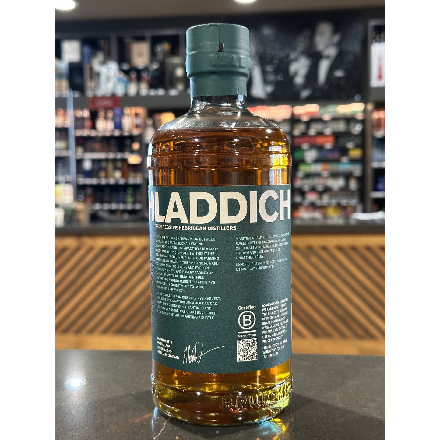 BF Bruichladdich The Laddie Rye Aged 7 Years