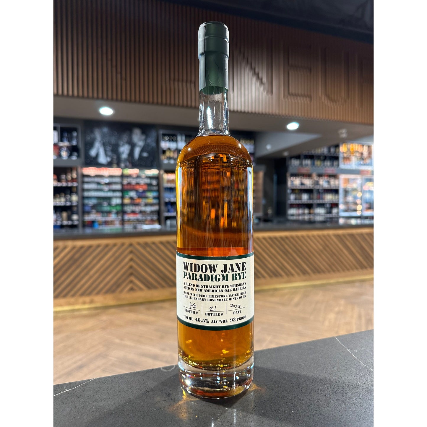 WIDOW JANE | PARADIGM RYE