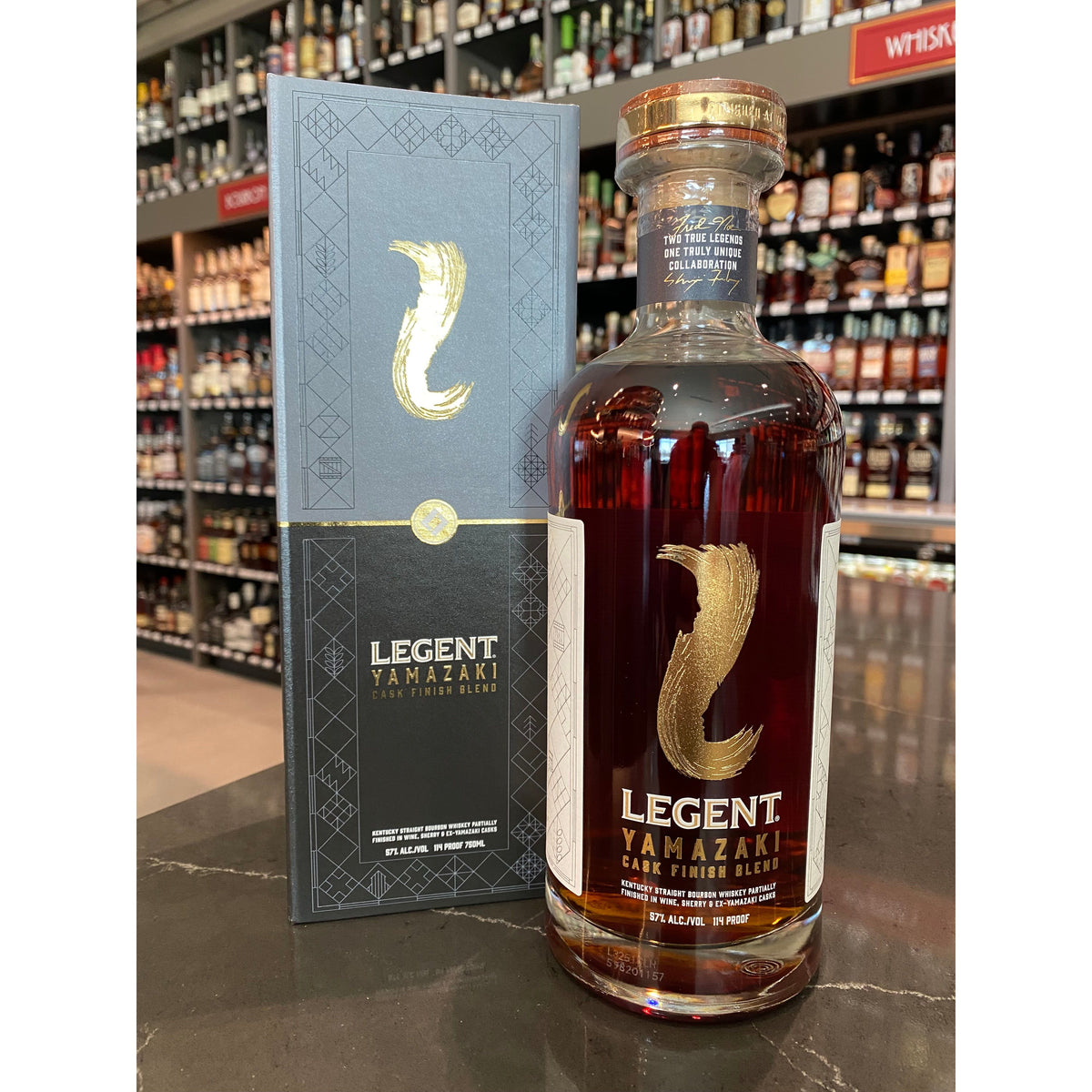 Legent Yamazaki Cask Finish Bourbon Whiskey – Liquor Lineup
