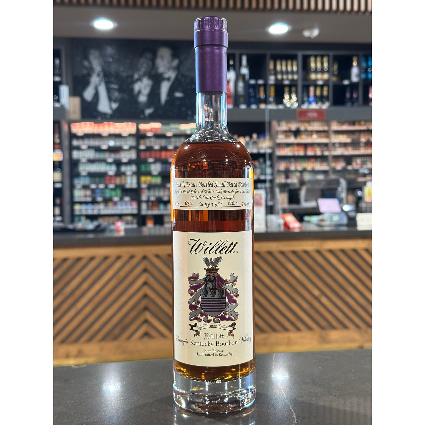 Willett Family Estate 4 Year Kentucky Straight Bourbon Whiskey (Purple Top)