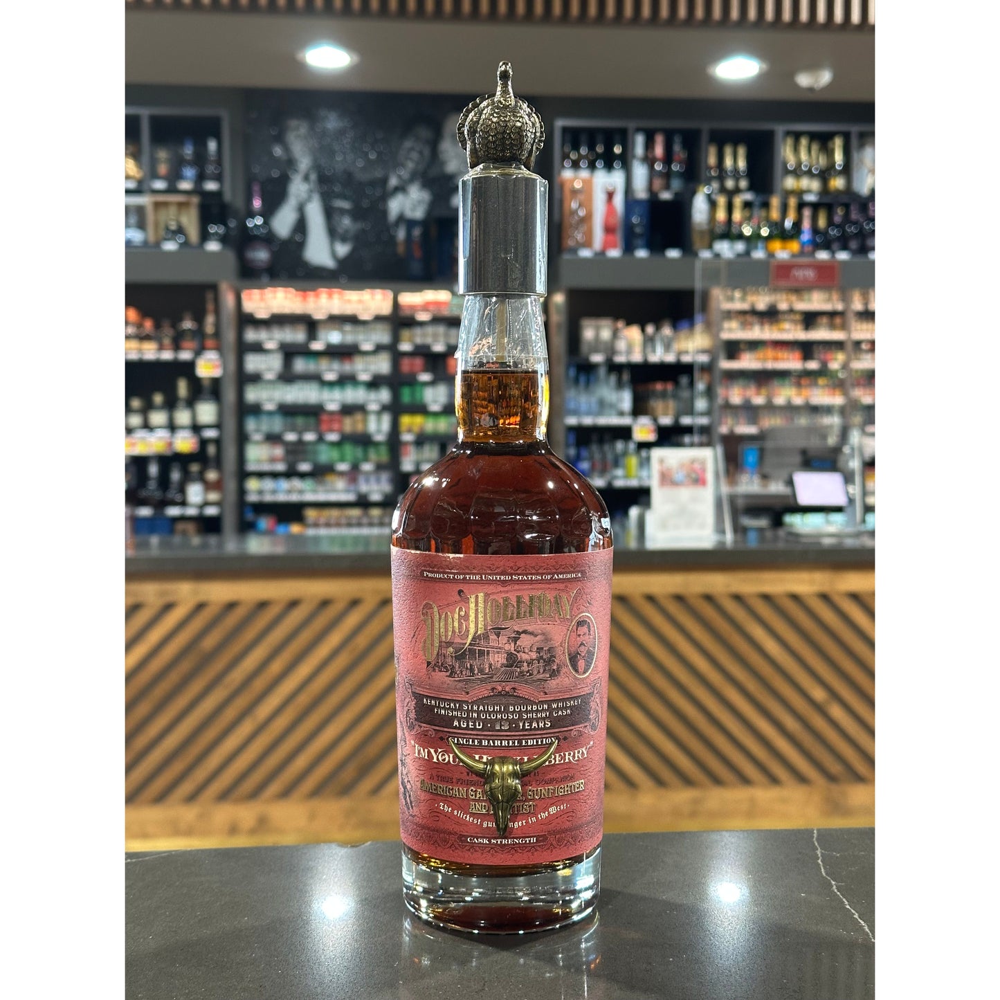 Doc Holliday 13 Year Kentucky Straight Bourbon Whiskey Finished in Oloroso Sherry Cask