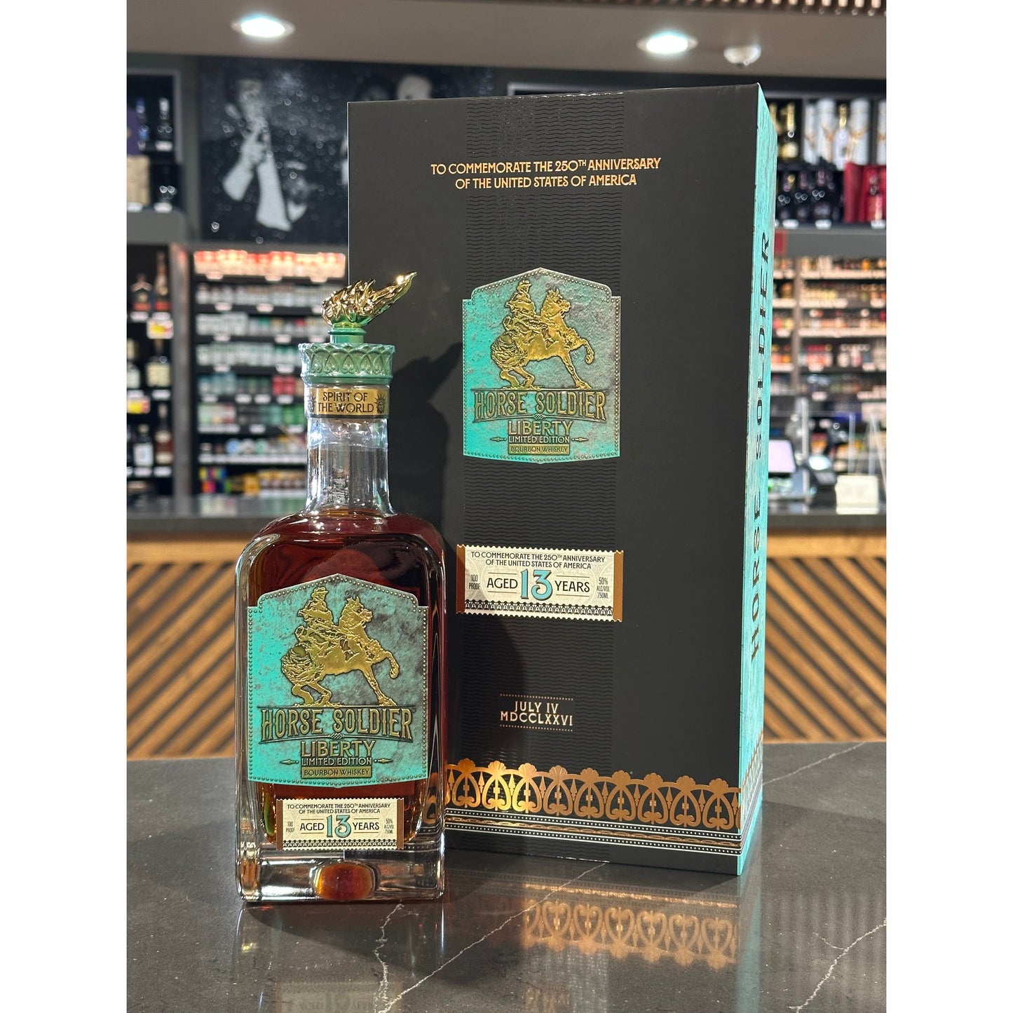 Horse Soldier Liberty Limited Edition Bourbon Aged 13 Years 250th Anniversary of the United States