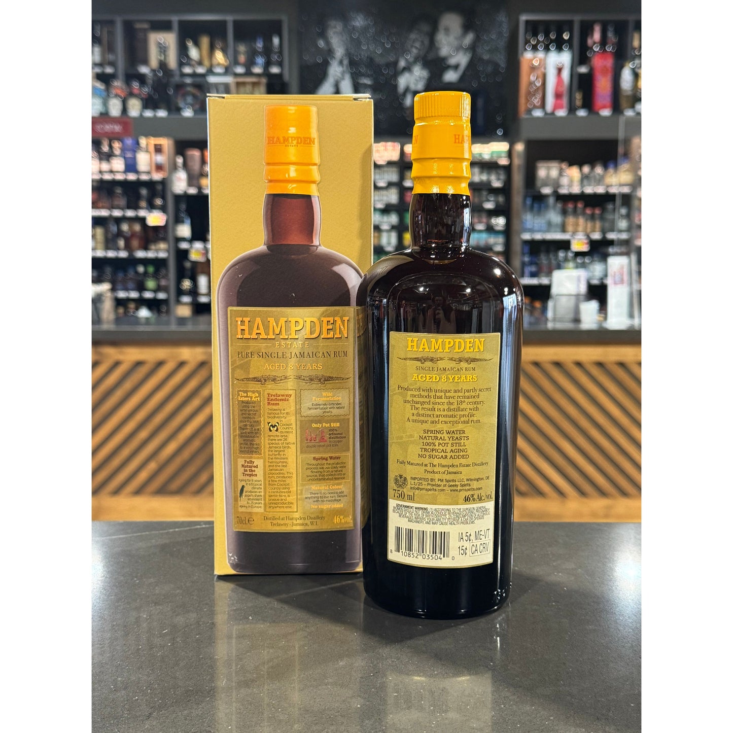 Hampden Estate Pure Single Jamaican Rum Aged 8 Years