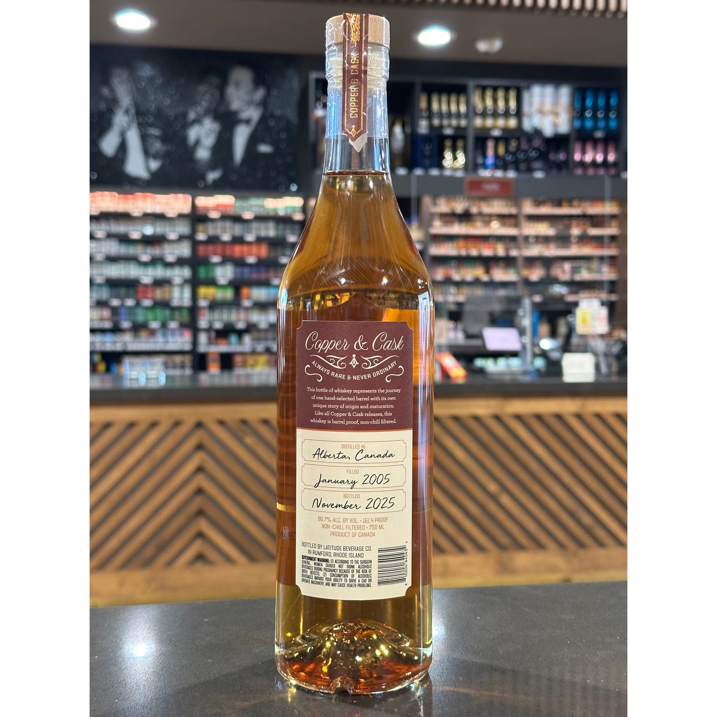 Cooper & Cask Liquor Lineup Selection Hazmat Canadian Whiskey Aged 20 Years