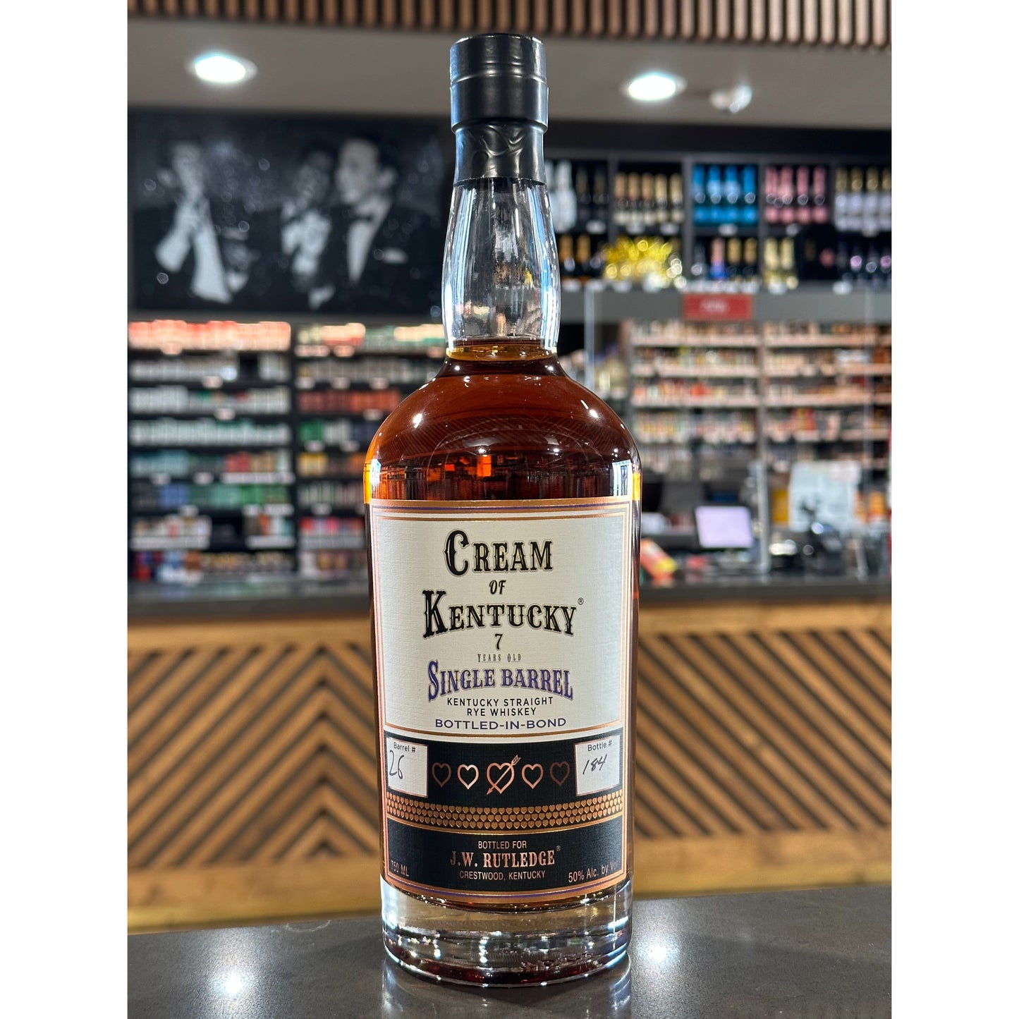 CREAM OF KENTUCKY | 7 YEAR AGED | KENTUCKY STRAIGHT RYE WHISKEY