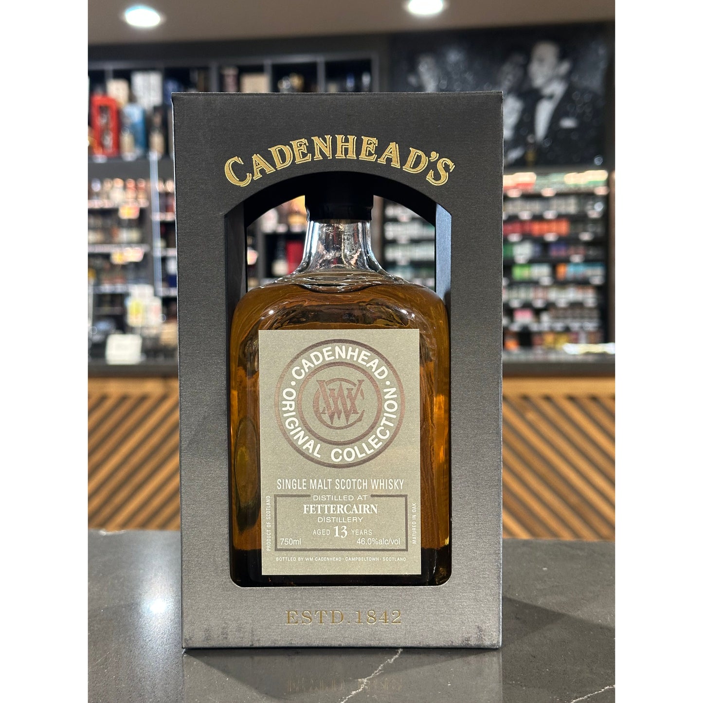 BF Cadenhead’s Fettercairn Single Malt Scotch Whisky Aged 13 Years