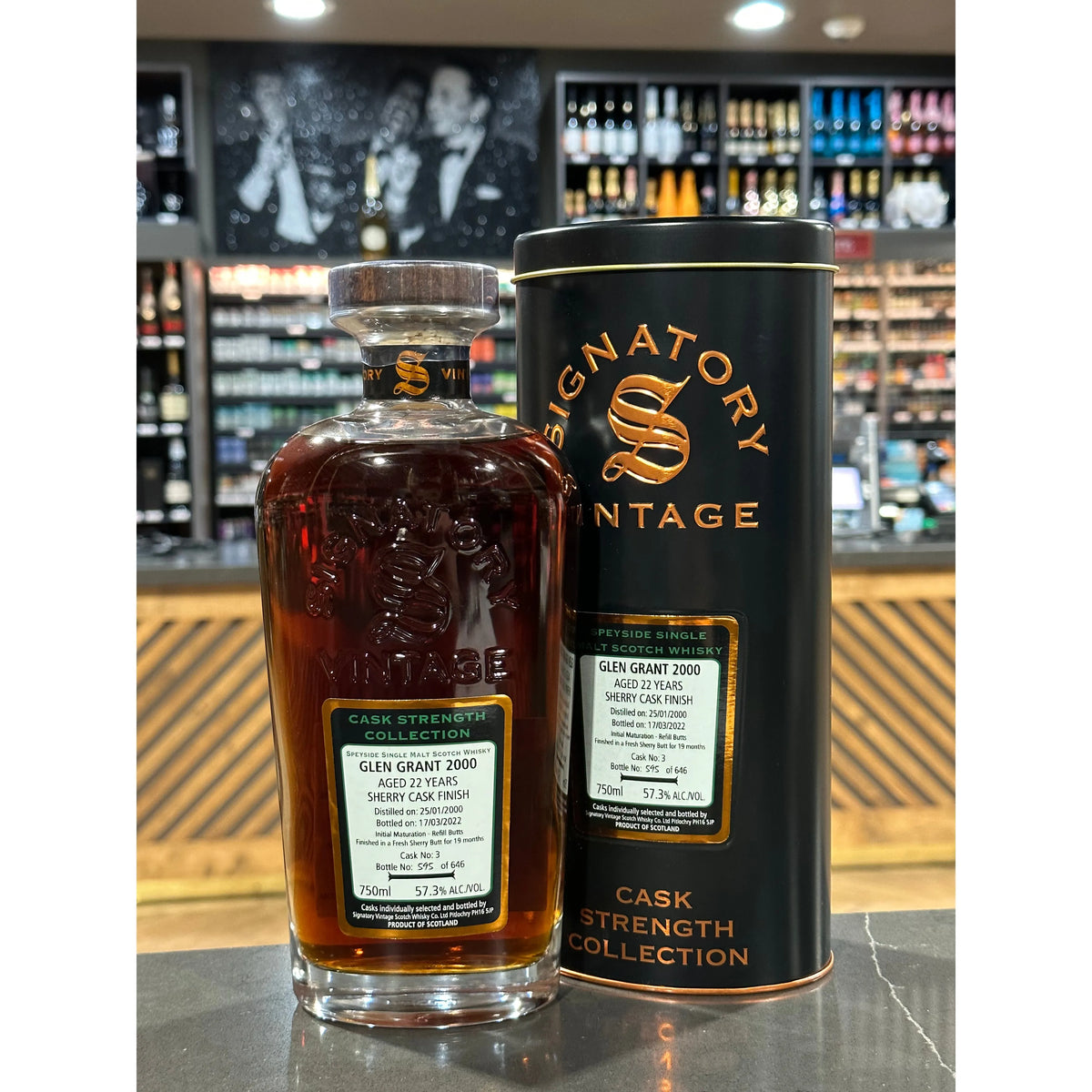 SIGNATORY VINTAGE | GLEN GRANT AGED 22 YEARS | SINGLE CASK | CASK