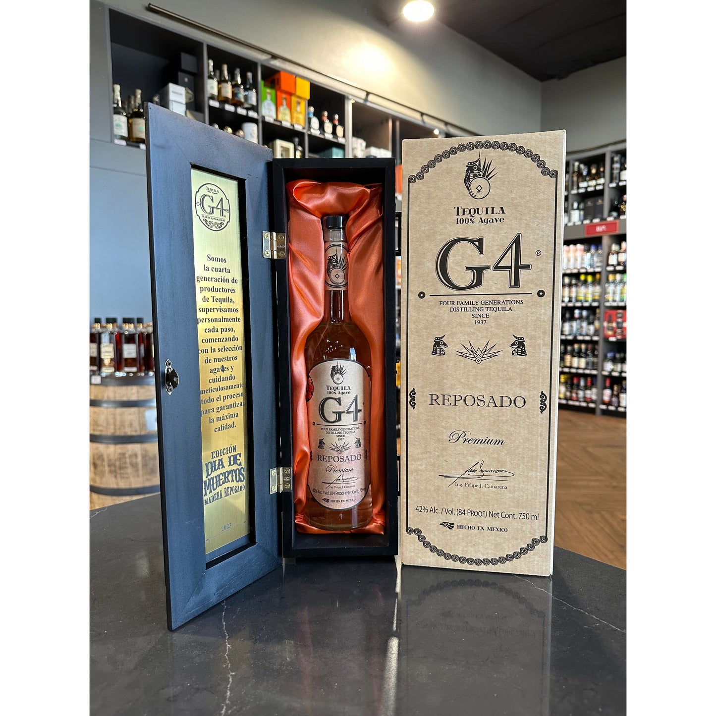 G4 TEQUILA | EDITION DIA DE MUERTOS | MADERA REPOSADO