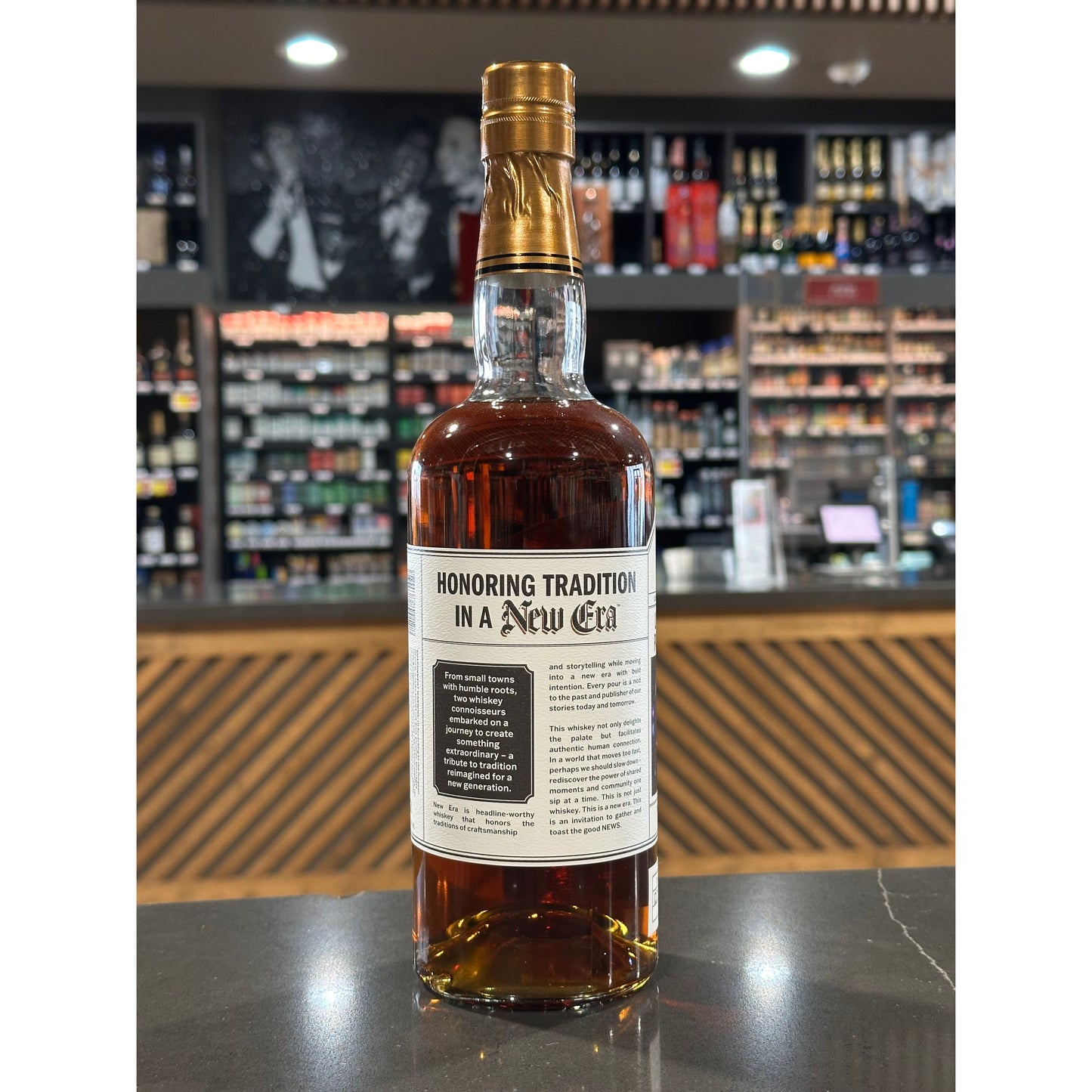 New Era Liquor Lineup Jackpot Kentucky Straight Bourbon Whiskey 8 Year Finished in Buff Turkey Barrels