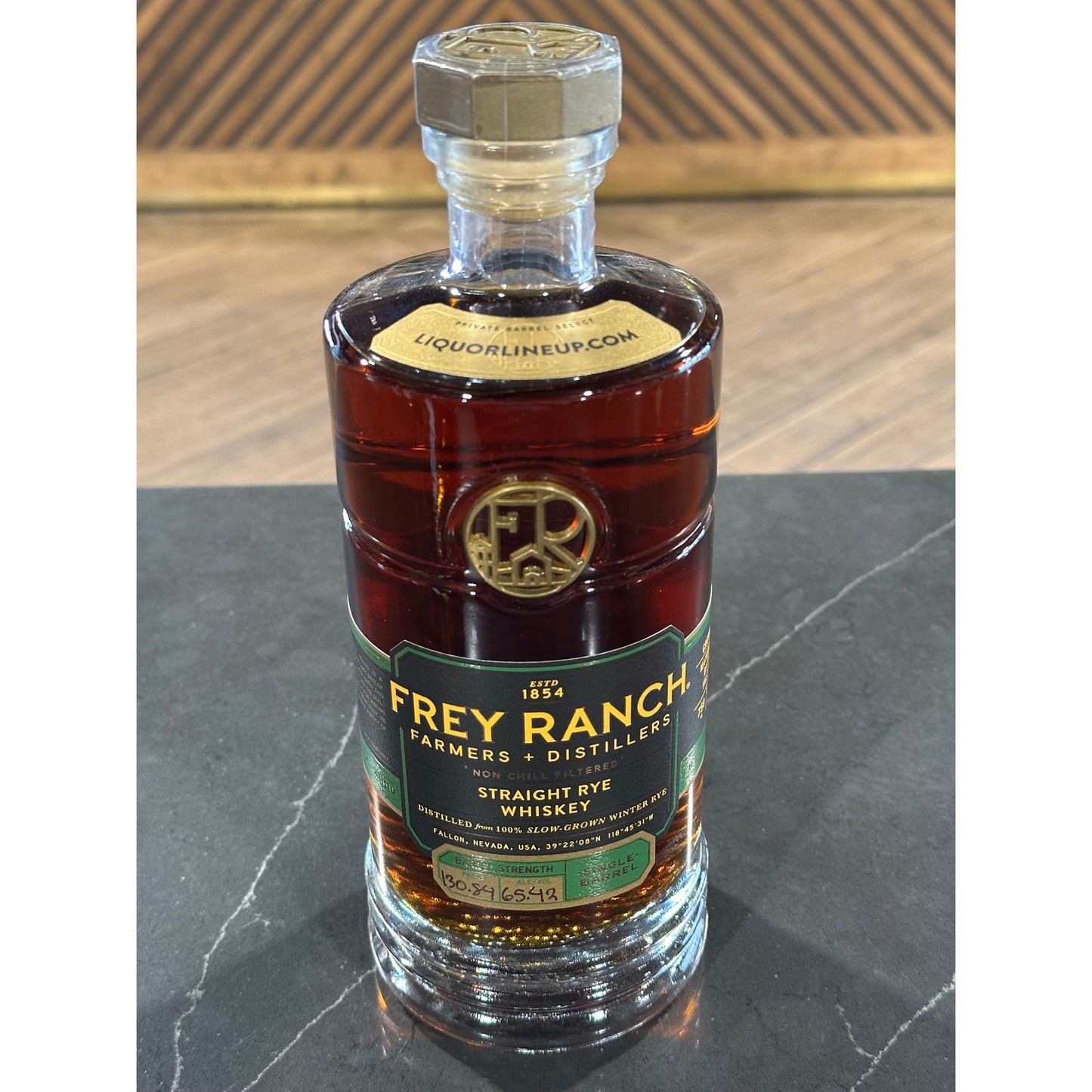 Frey Ranch Single Barrel Liquor Lineup Store Pick Straight Rye Whiskey