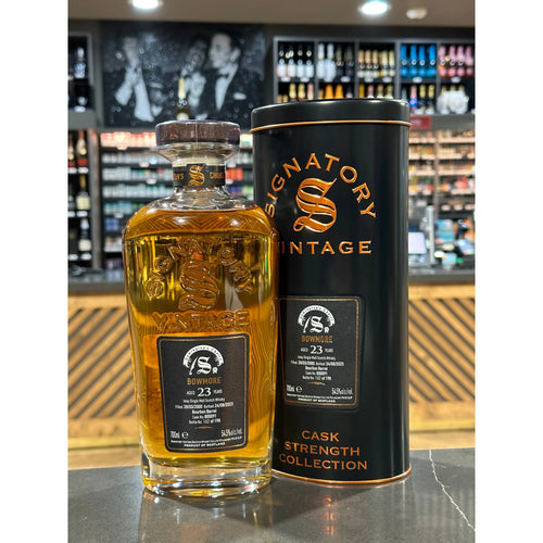 SIGNATORY VINTAGE | BOWMORE  SINGLE CASK | CASK STRENGTH | AGED 23 YEARS