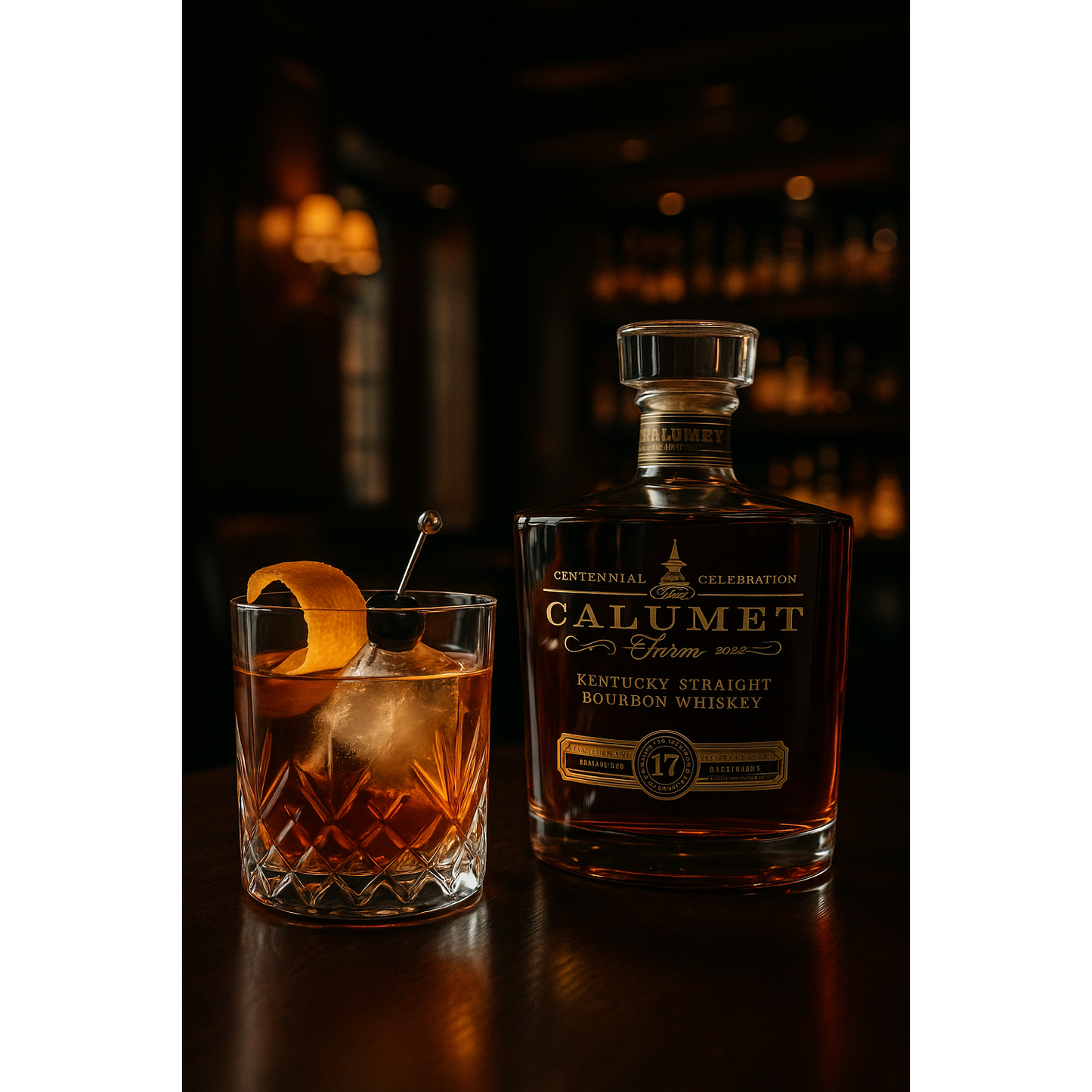 Calumet Kentucky Straight Bourbon Whiskey 17 Years Old