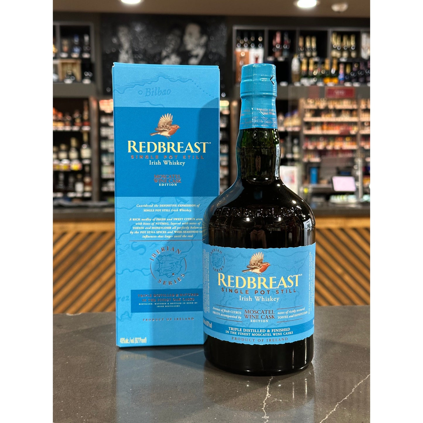 Redbreast Moscatel Cask Finish Irish Whiskey Single Pot Still