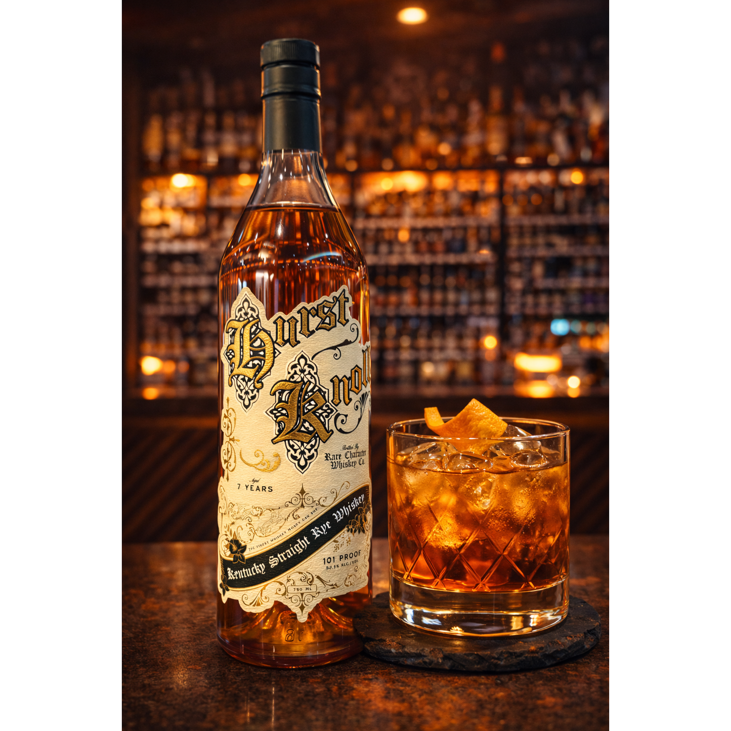 Hurst Knoll Kentucky Straight Rye Whiskey Aged 7 Years