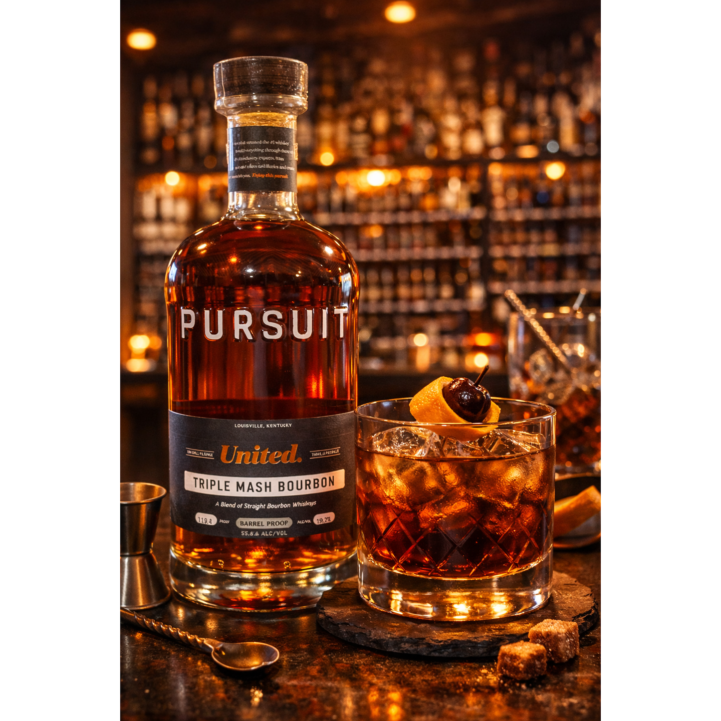 Pursuit United Barrel Proof Bourbon Triple Mash
