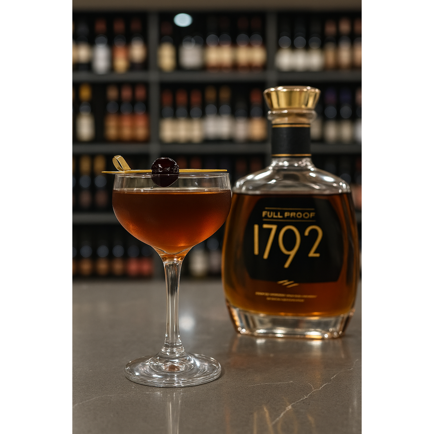 1792 Full Proof Collaboration Private Barrel Kentucky Straight Bourbon Whiskey