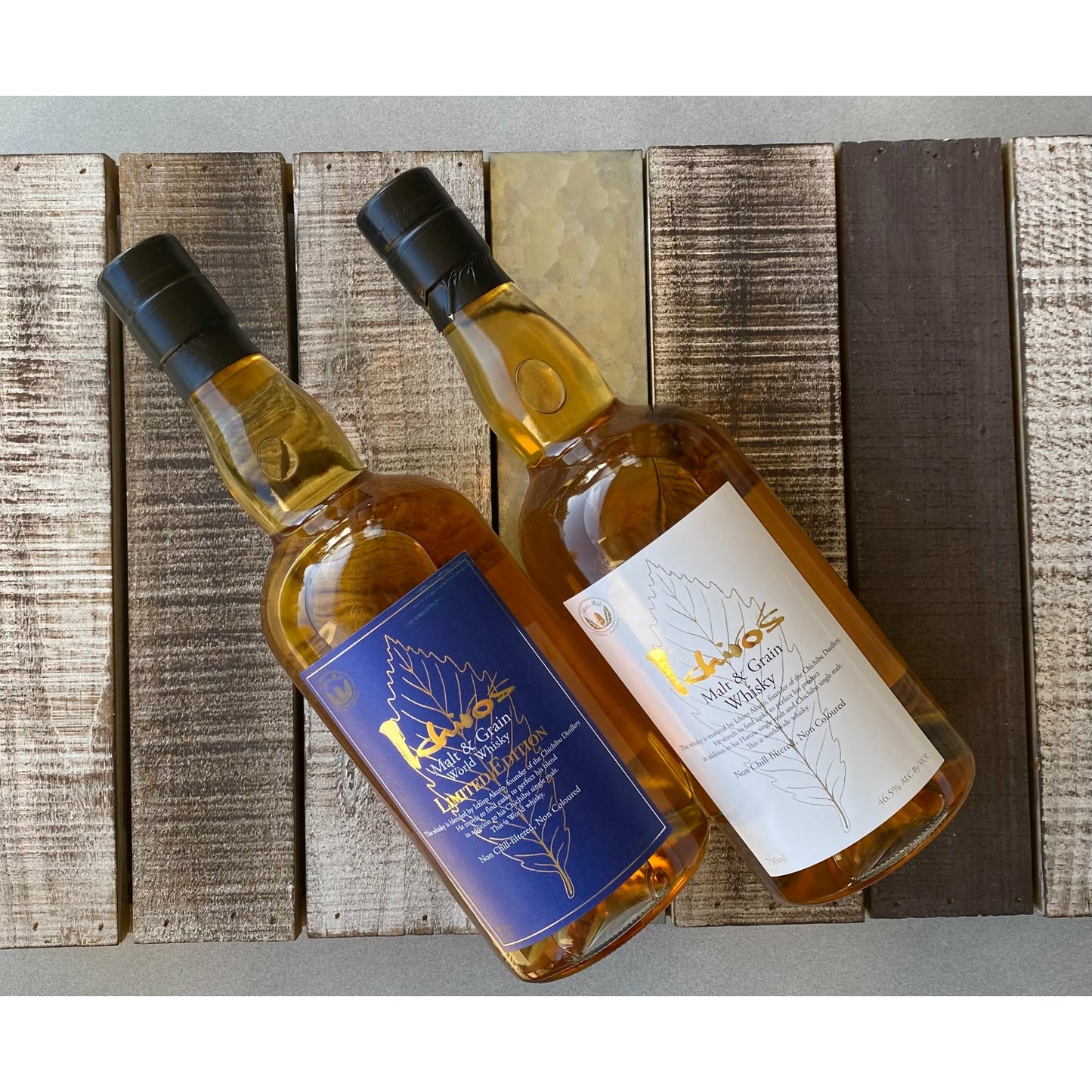 Ichiro's Whiskey | Gift Set 2-Pack |Malt & Grain World Limited Edition | Malt & Grain