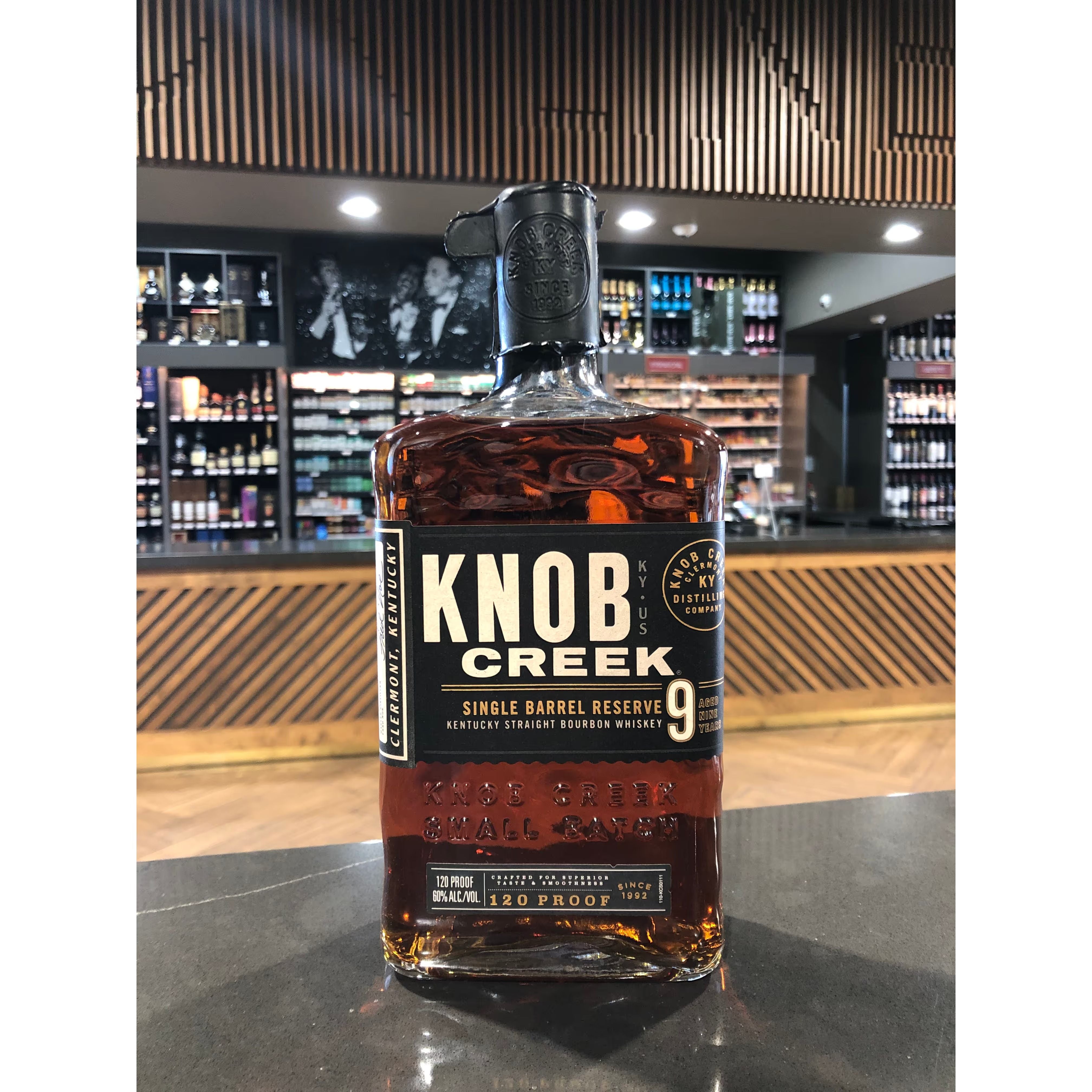 Knob Creek | Single Barrel Reserve | Aged 9 Years – Liquor Lineup