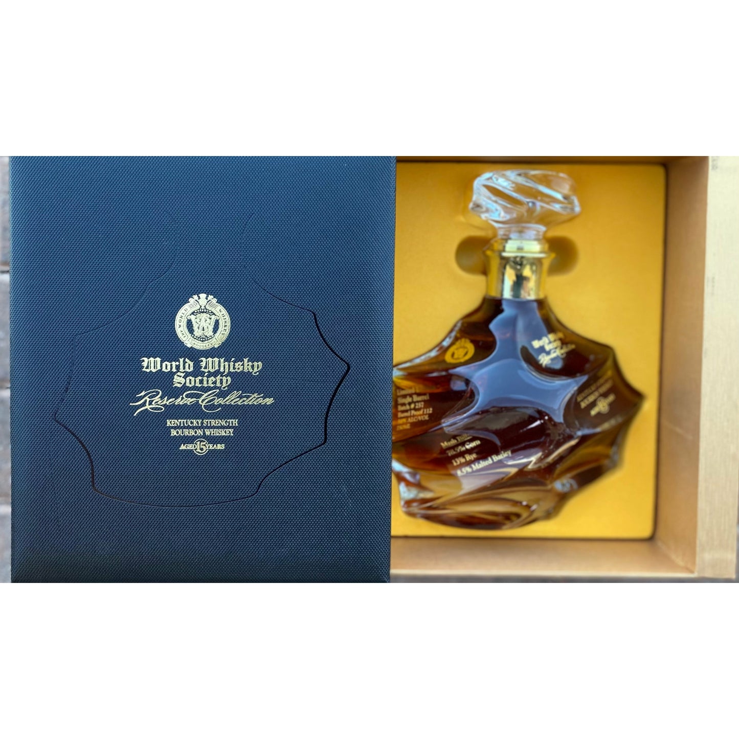 World Whiskey Society | Reserve Collection | Aged 15 Years Kentucky Straight Bourbon