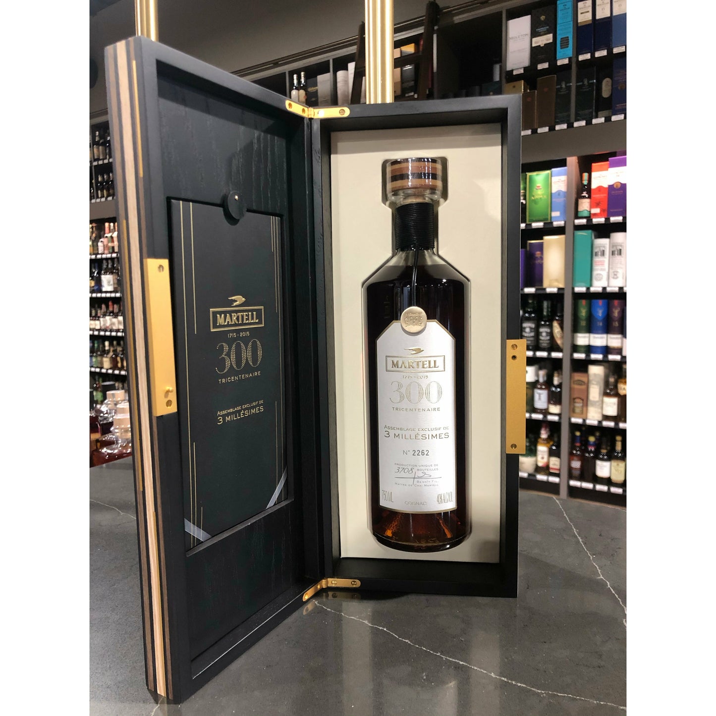 Martell 300 Tricentenaire | Assemblage Exclusive de 3 Millesimes