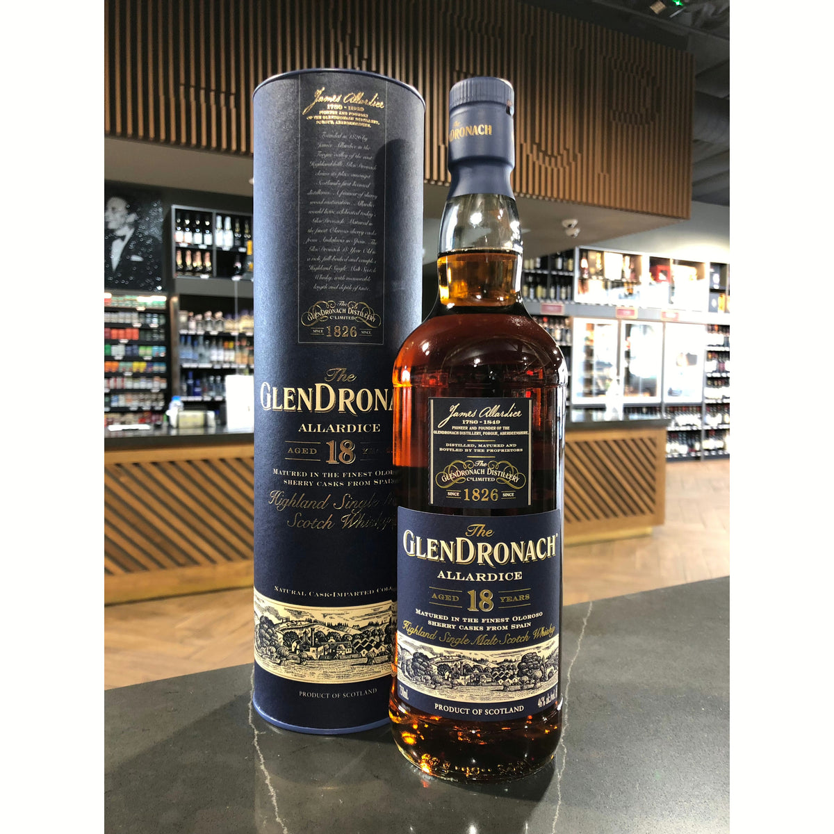 グレンドロナック 18年 ALLARDICE