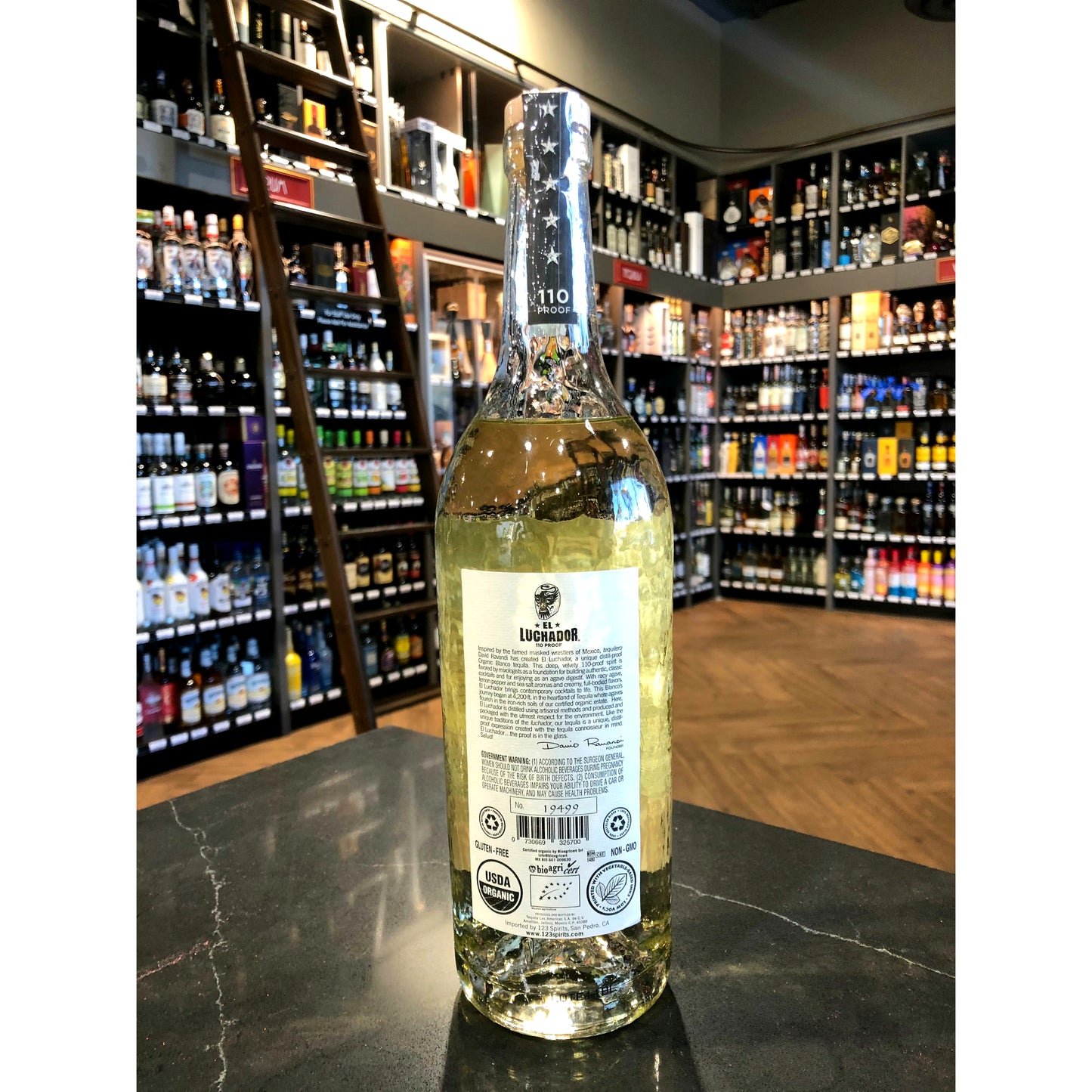 El Luchador | Organic Tequila | 110 Proof