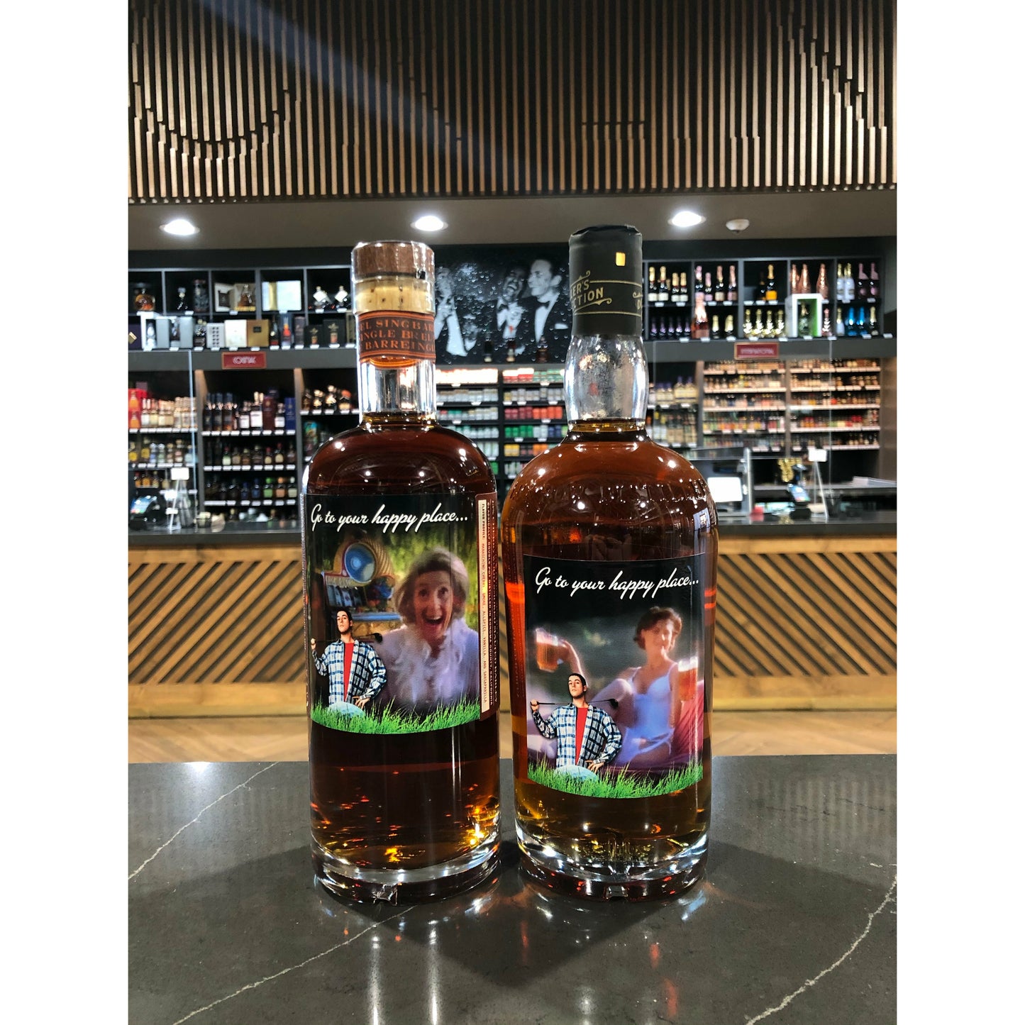 Happy Place 2pack | Liquor Lineup Store Picks | Ezra Brooks and Sonoma Distilling