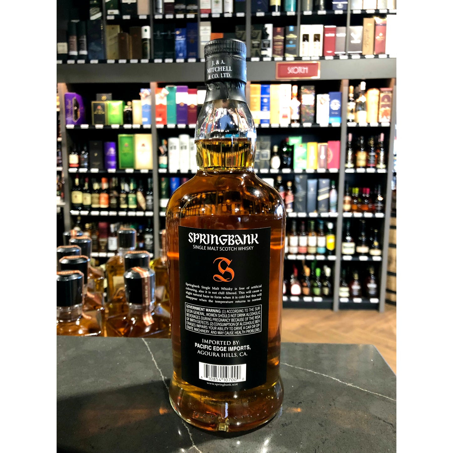 Springbank Aged 10 Years Campbeltown Single Malt Scotch Whisky