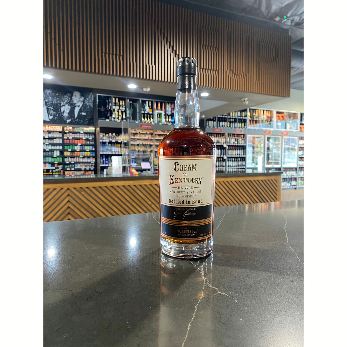 Cream of Kentucky Straight Rye Bottled in Bond Liquor Lineup