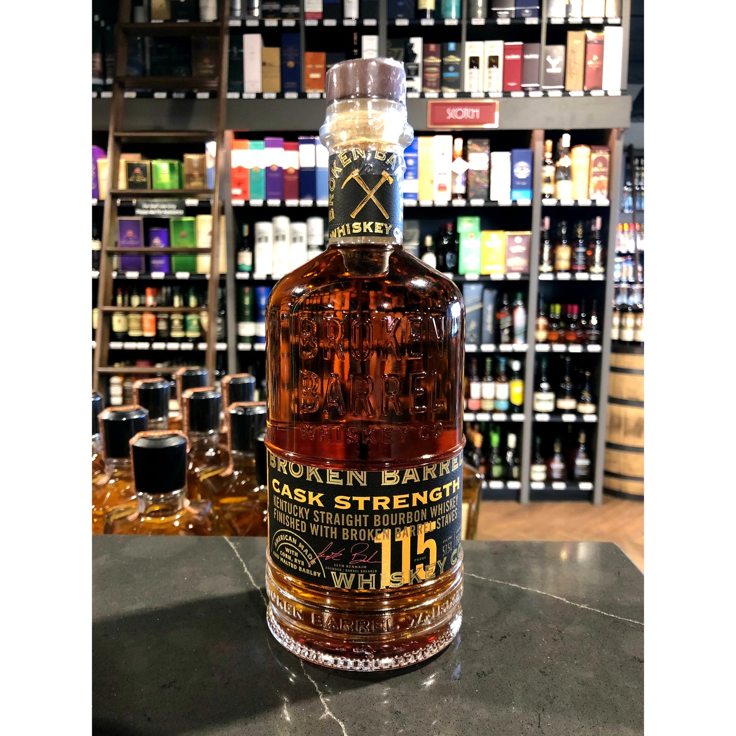 Broken Barrel | Cask Strength | Kentucky Straight Bourbon Whiskey