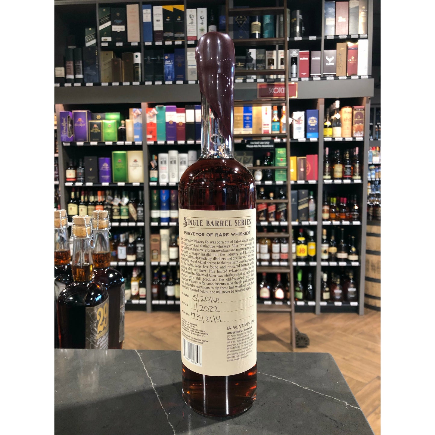 Liquor Lineup | Rare Character | MGP Single Barrel | Cask Strength |