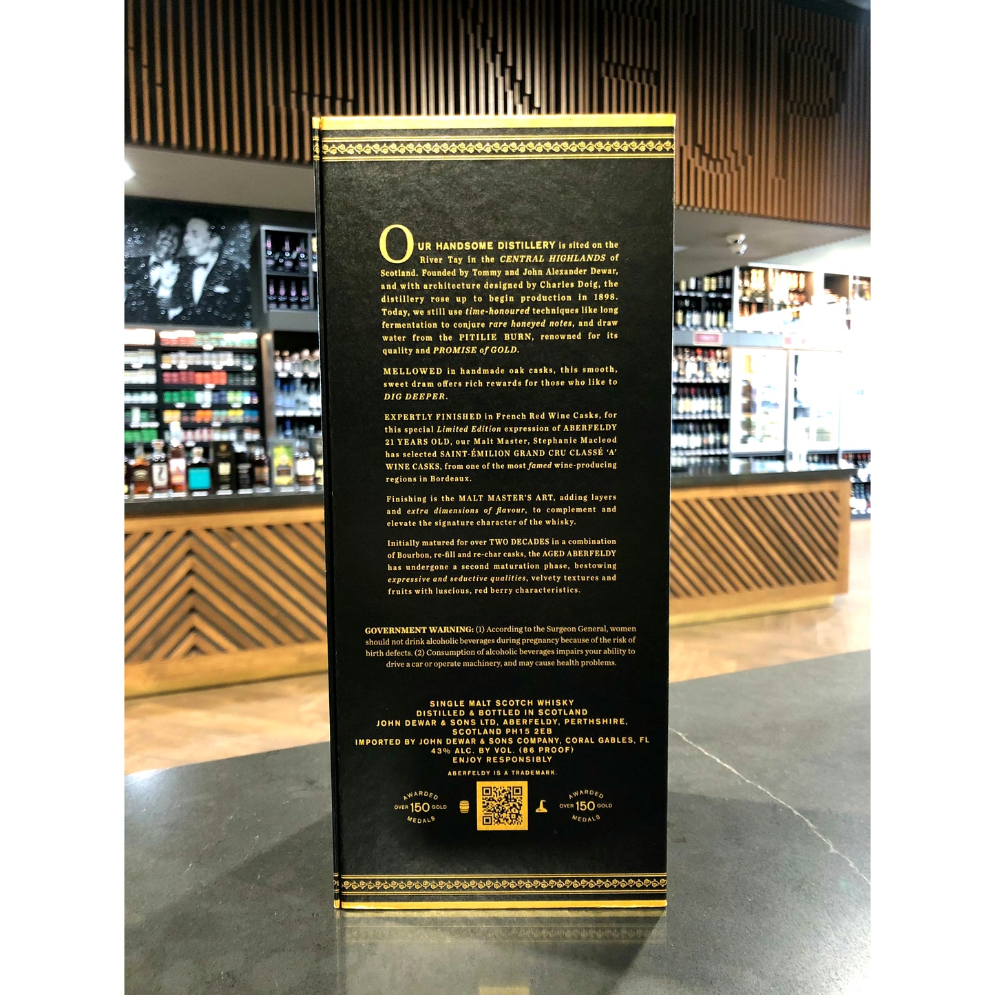 BF Aberfeldy | Aged 21 Years | Finished in French Wine Casks