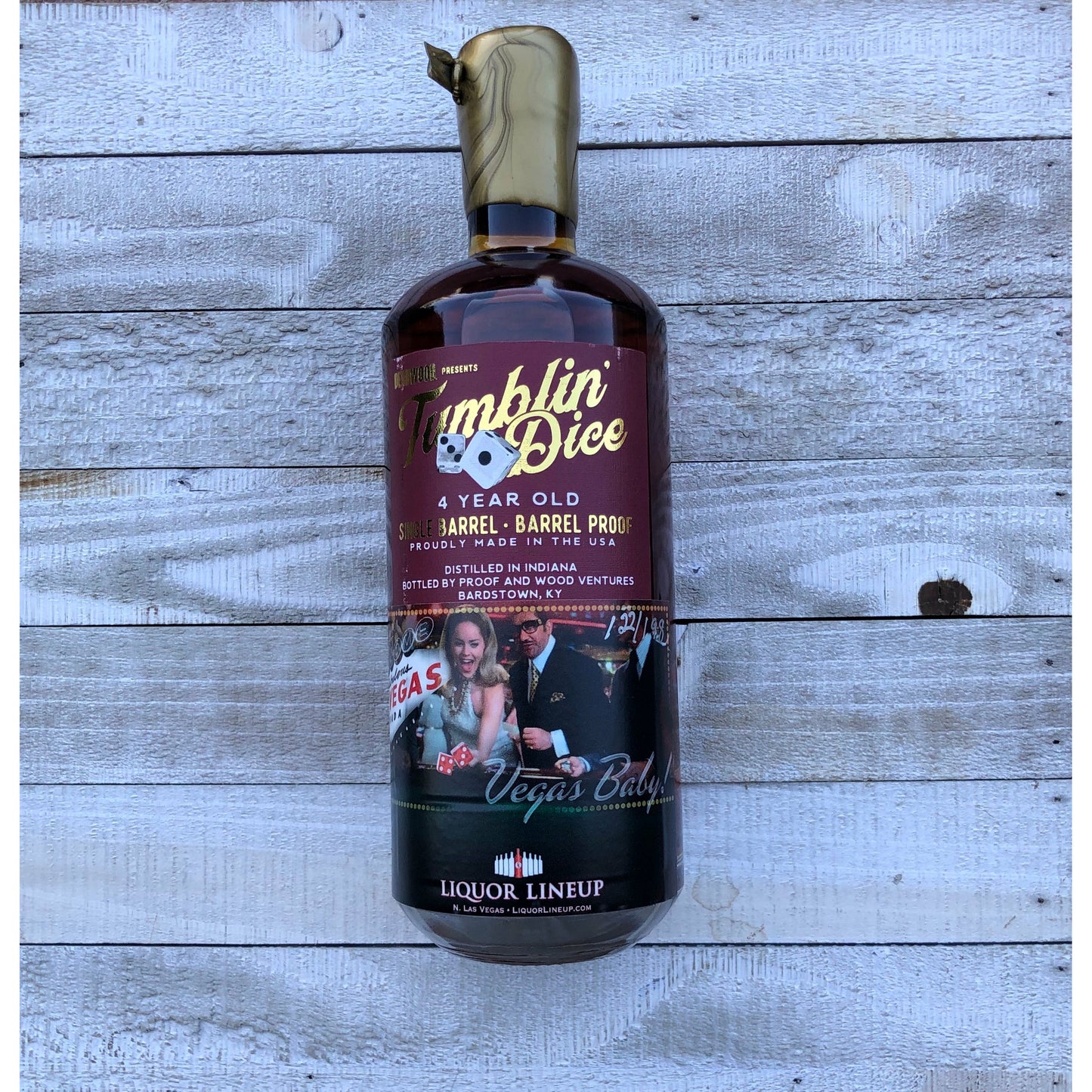 Tumblin' Dice 4 Yr | Heavy Rye Bourbon | Single Barrel |Store Pick | MGP