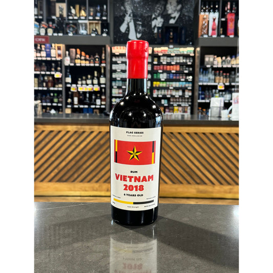 Flag Series Vietnam 2018 Aged 6 Years Sugarcane Juice Rum – Cask Strength – 700mL