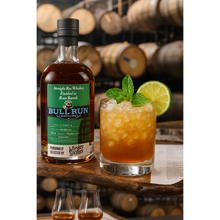 Load image into Gallery viewer, Bull Run Straight Rye Whiskey Finished in Rum Barrels     Slickers/Lineup Collaboration