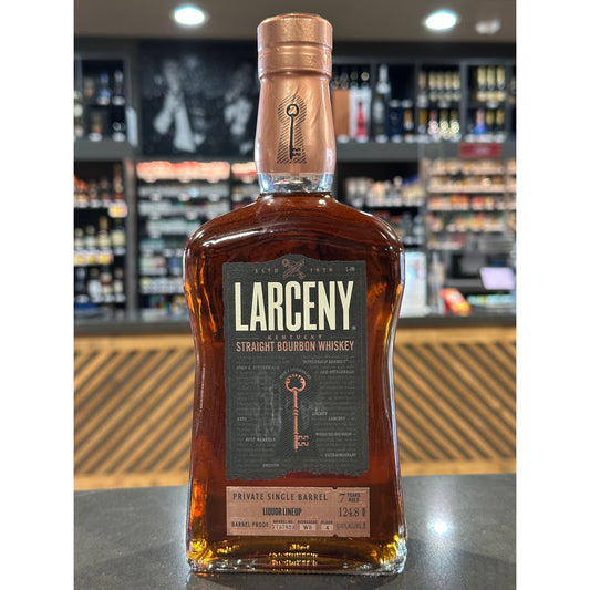 Larceny Straight Liquor Lineup Private Barrel Wheated Straight Bourbon Whiskey Store Pick