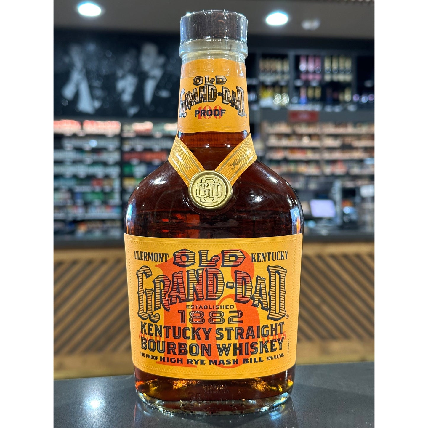 BF Old Grand Dad 16 Year Old High Rye Bourbon Whiskey