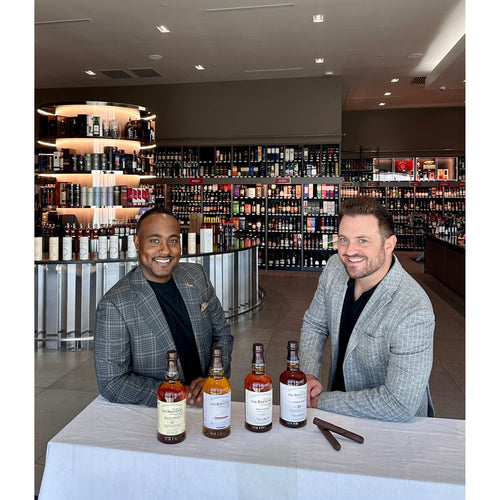 Liquor Lineup's The Balvenie Whisky Father’s Day Pairing Experience Charcuterie Board and Hand Rolled Cigars