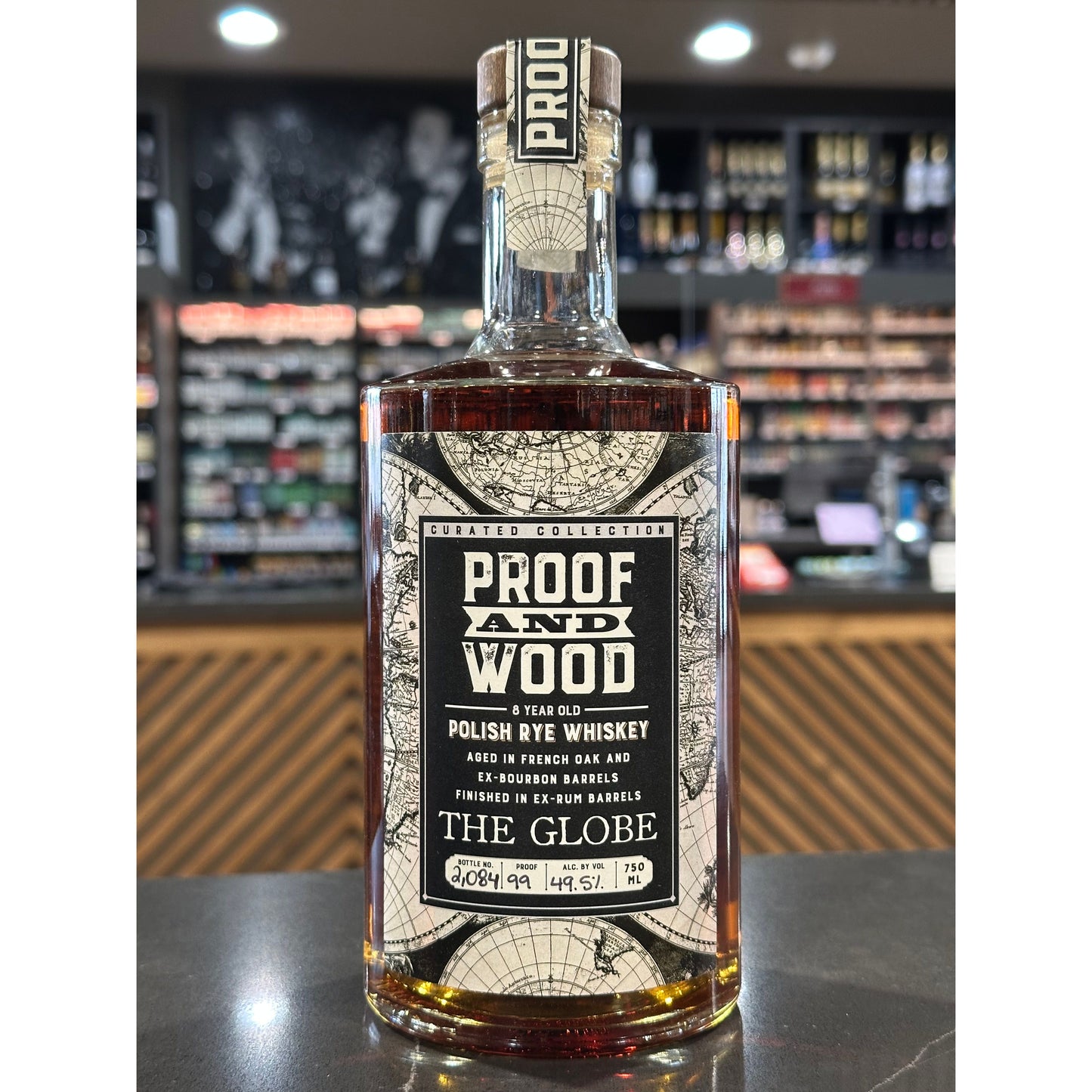 BF Proof and Wood 8 Year Polish Rye Whiskey