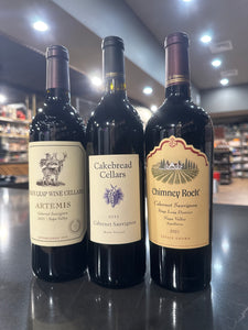 Napa Valley Cabernet Sauvignon Trio Gift Set