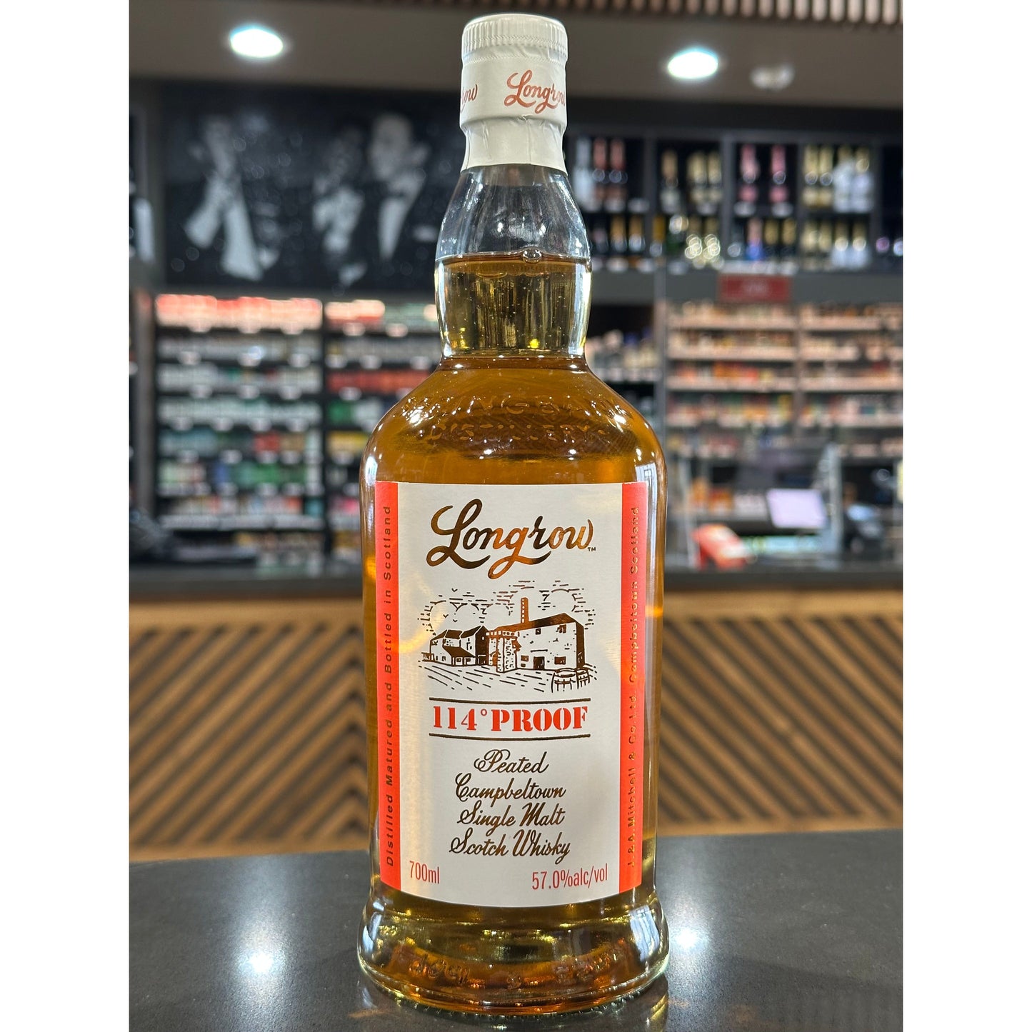 Longrow Single Malt Scotch Whiskey 114 Proof