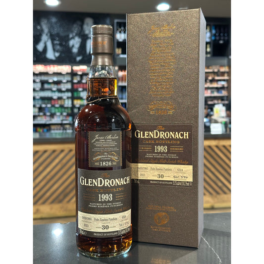 The Glendronach Cask Bottling 1993 Aged 30 Years Pedro Ximenez Puncheon Cask 6324