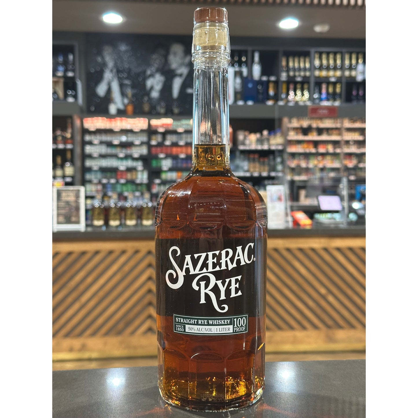 Sazerac Straight Rye Whiskey 100 Proof 1L